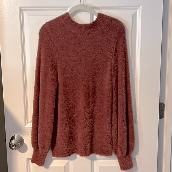 Dear John Valli Withered Rose Eyelash Sweater Women's Medium - Picture 4 of 4